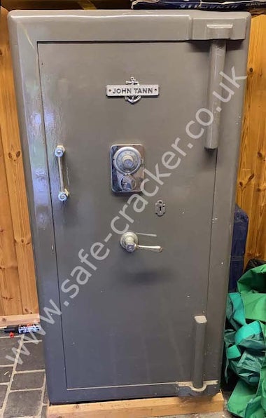 John Tann Bankers Cash Safe Opened and put back in service
